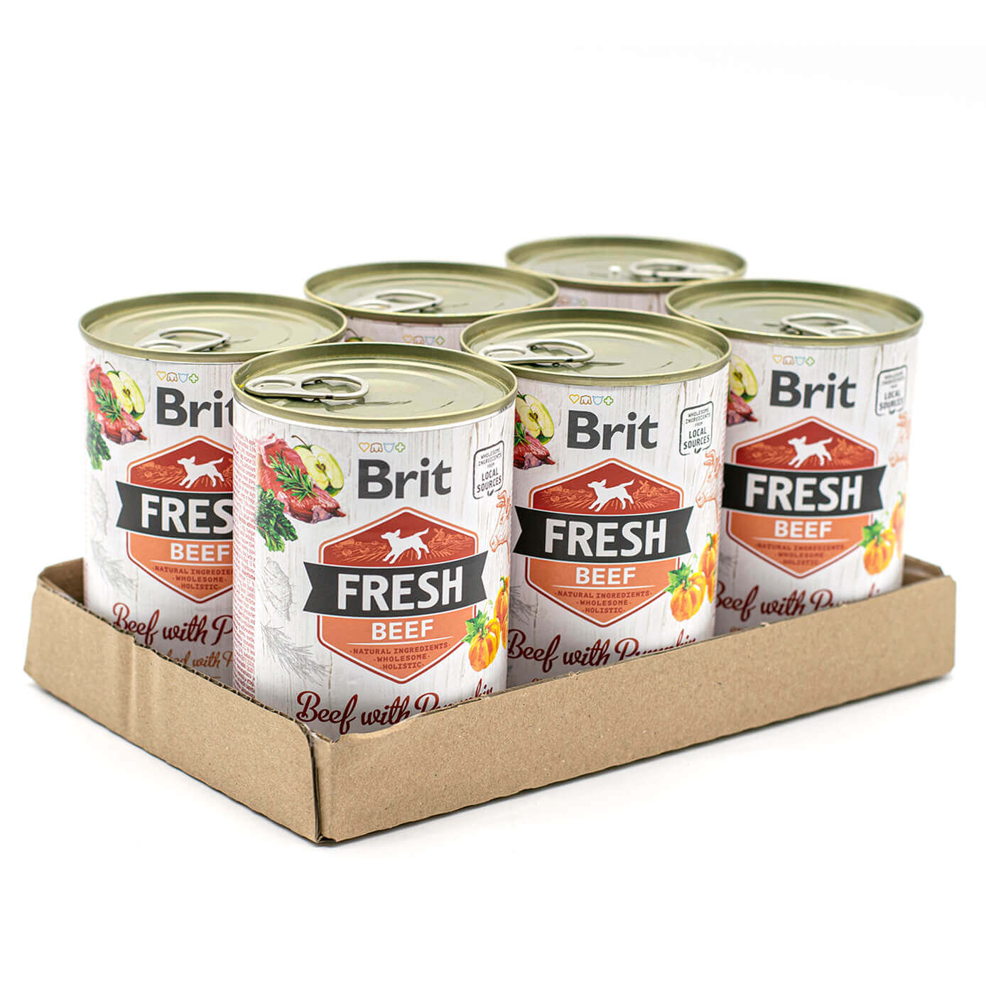 Brit Fresh – Beef with Pumpkin – (6er Pack)