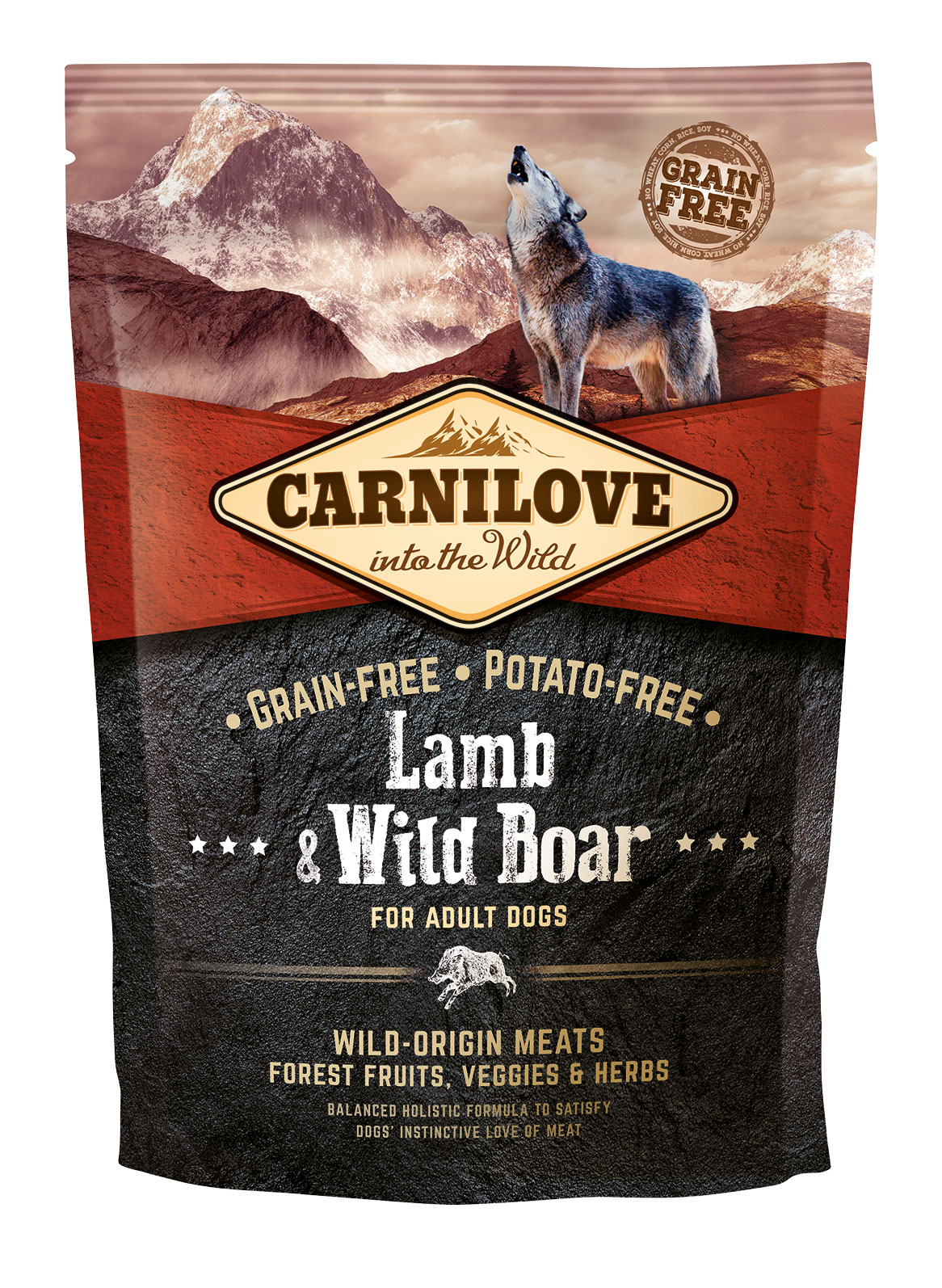 Carnilove Hund - Lamb & Wild Boar - ausgewachsene Hunde