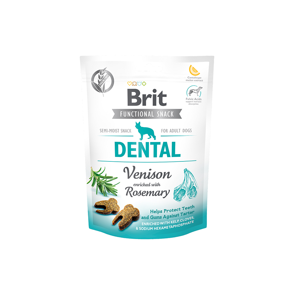 Brit - Functional Snack - Dental - Hirsch + Rosmarin