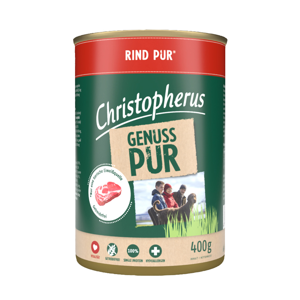 Christopherus Pur - Rind (6er Pack)