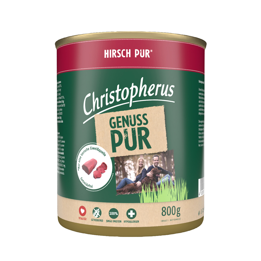 Christopherus Pur - Hirsch (6er Pack)