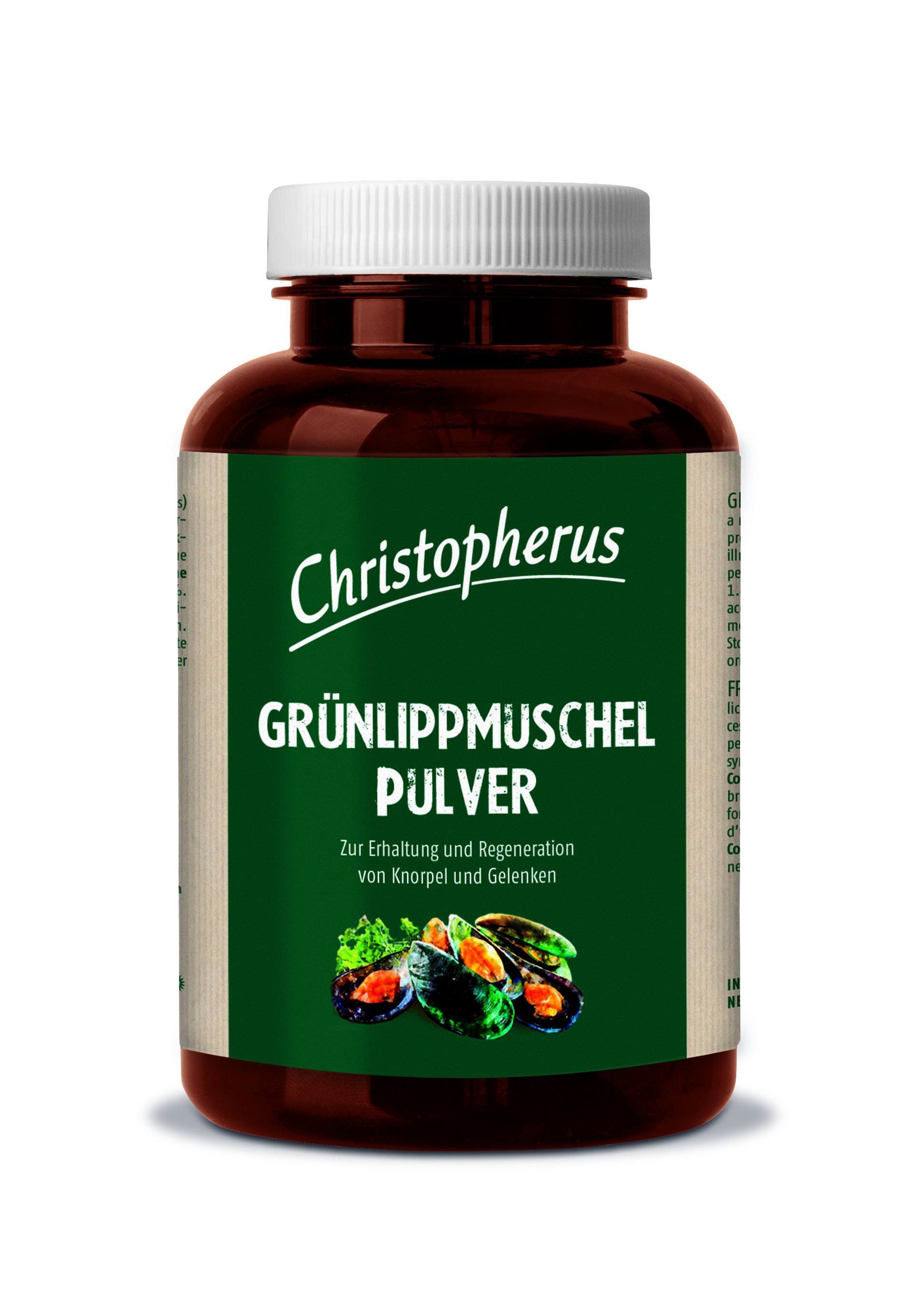 Christopherus – Grünlippmuschel Pulver