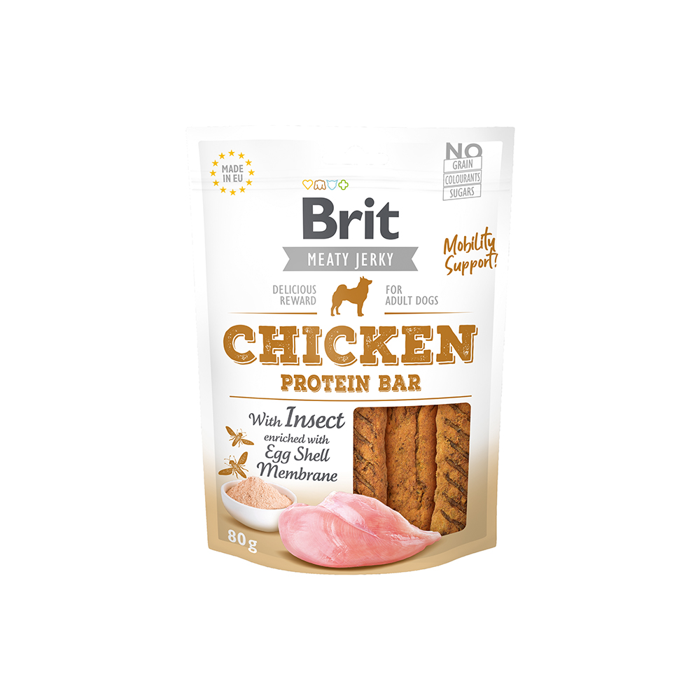 Brit Meaty Jerky - Chicken with Insect Protein Bar