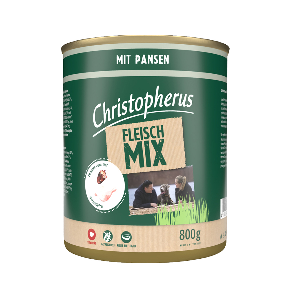 Christopherus – Fleischmix mit Pansen (6er Pack)